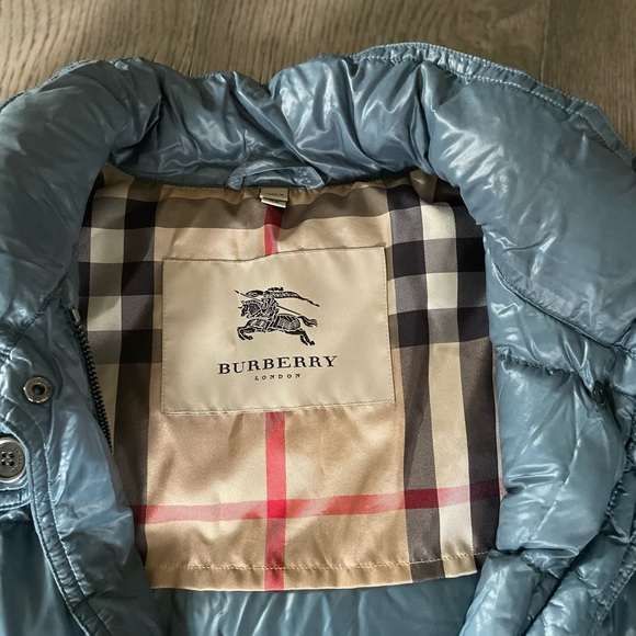 Burberry Women’s lightweight down trench coat jacket - Picture 4 of 14